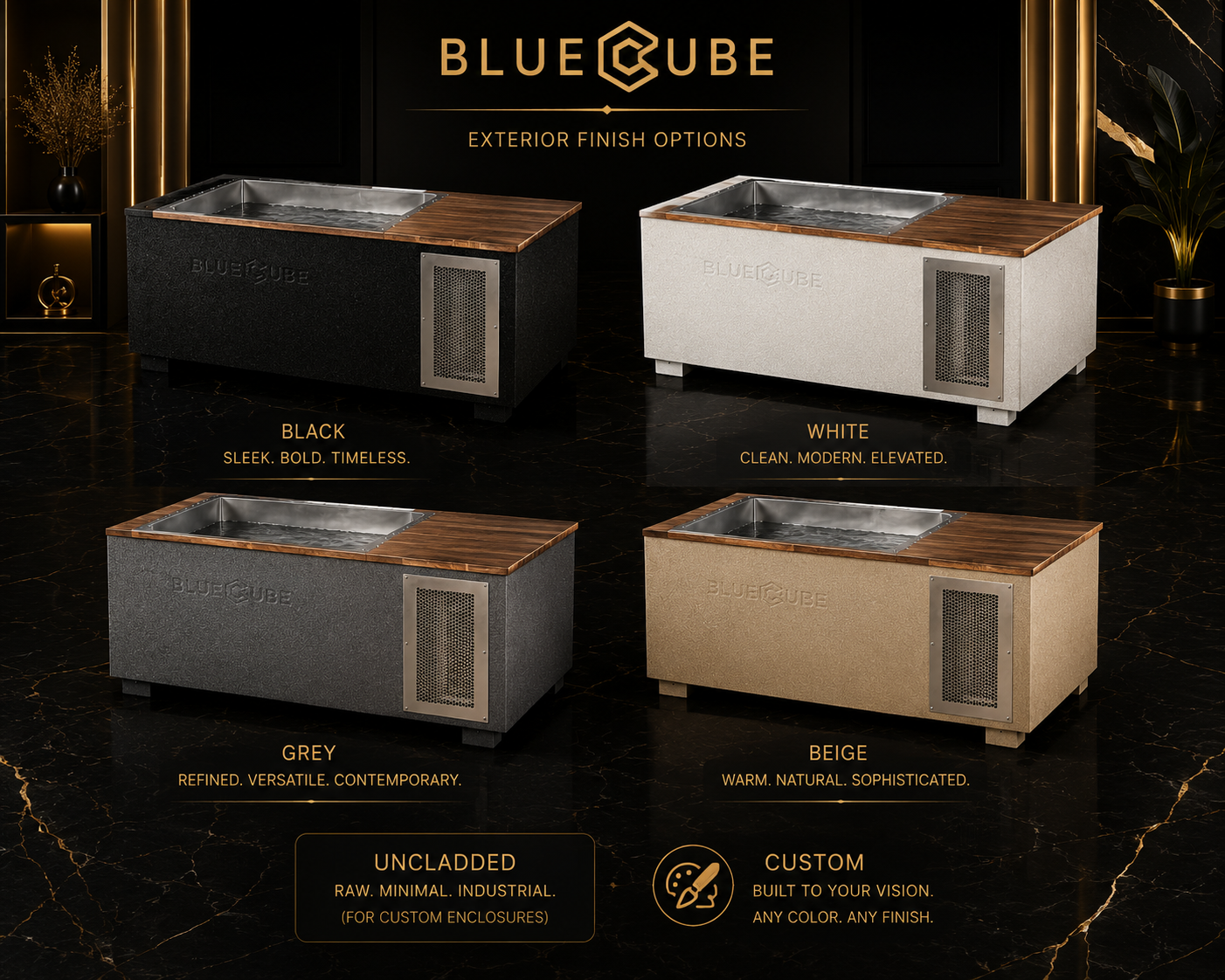 BlueCube C3 Cold Plunge Tub