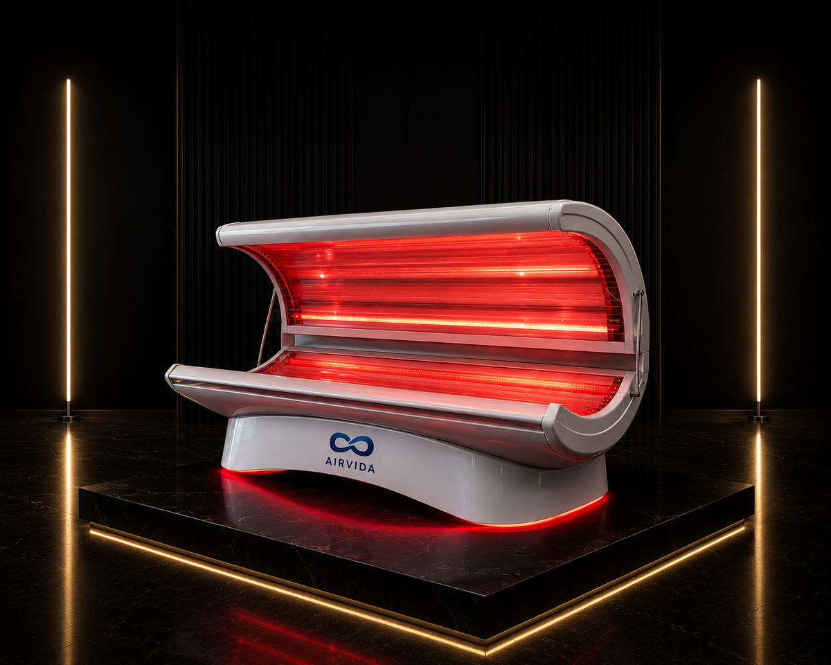 Airvida Aura Full-Body Red Light Therapy Bed