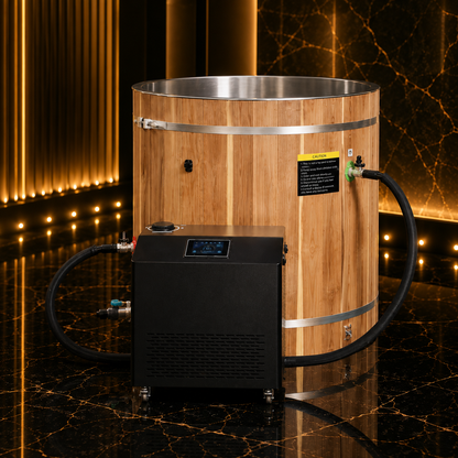 Dynamic Cold Therapy Barrel 304 Stainless Steel Cold Plunge