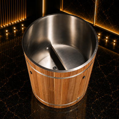 Dynamic Cold Therapy Barrel 304 Stainless Steel Cold Plunge