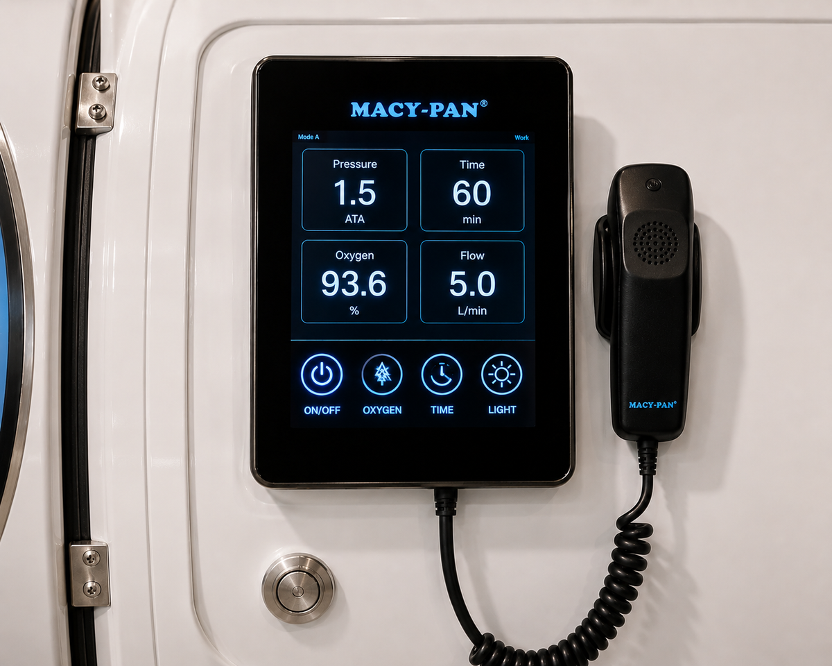 Macy-Pan HP2202-90 Elite Two-Person Hyperbaric Chamber