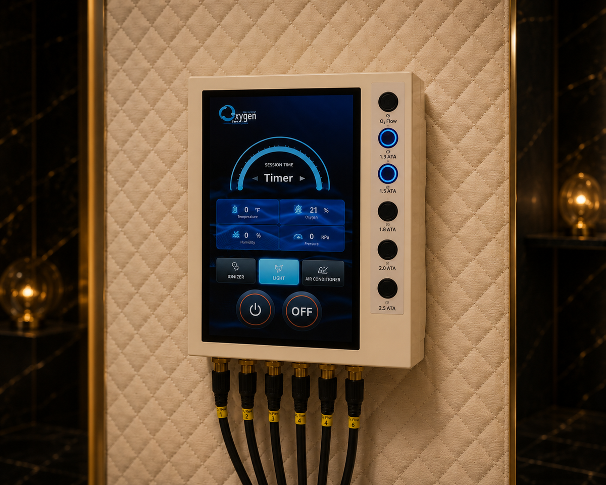 OxyVista 64D 2.0 ATA Multiplace Hyperbaric Oxygen Chamber
