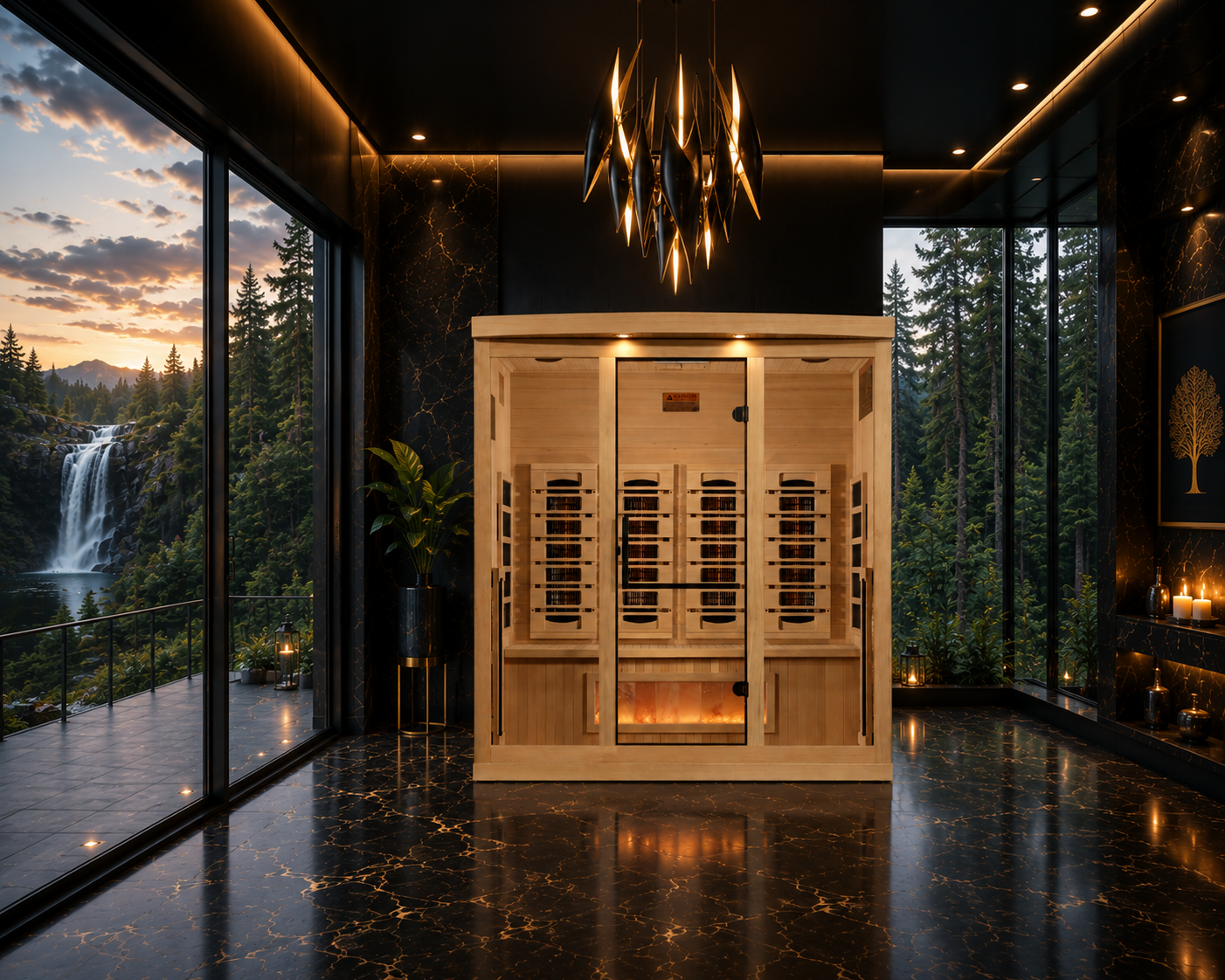 Golden Designs Reserve 4-Person Full Spectrum Infrared Sauna